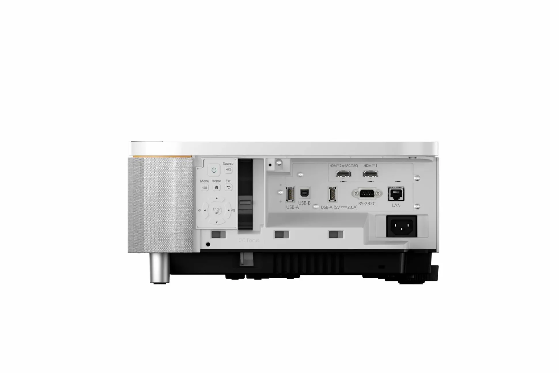 EH-QS100W : Projecteur 4K PRO-UHD ultracourte focale avec 4 500 lumens de luminosité et commandes IP pour une expérience de divertissement immersive.