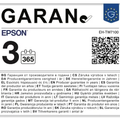EH-TW7100 with HC lamp warranty