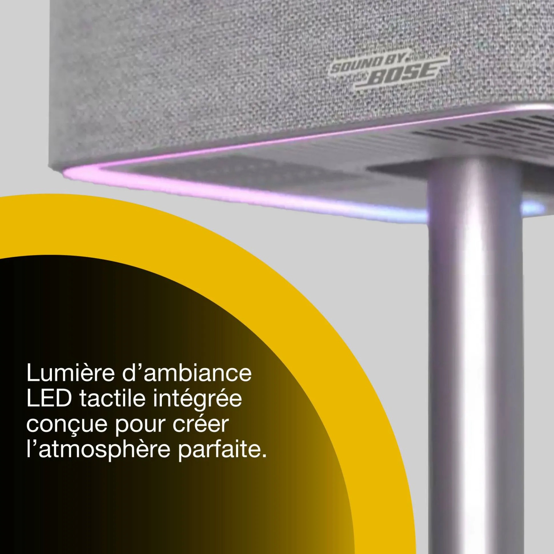 Epson Lifestudio Flex Plus EF-72, Projecteur Smart TV 4K PRO-UHD, portable, 1 000 lumens, Sound by Bose, Google TV, écran de 150 pouces