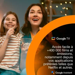 Epson Lifestudio Grand Plus EH-LS970B, Projecteur laser intelligent à ultracourte focale, Home cinéma 4K, 4 000 lumens, Sound by Bose, Google TV, écran de 150 pouces, garantie de 5 ans