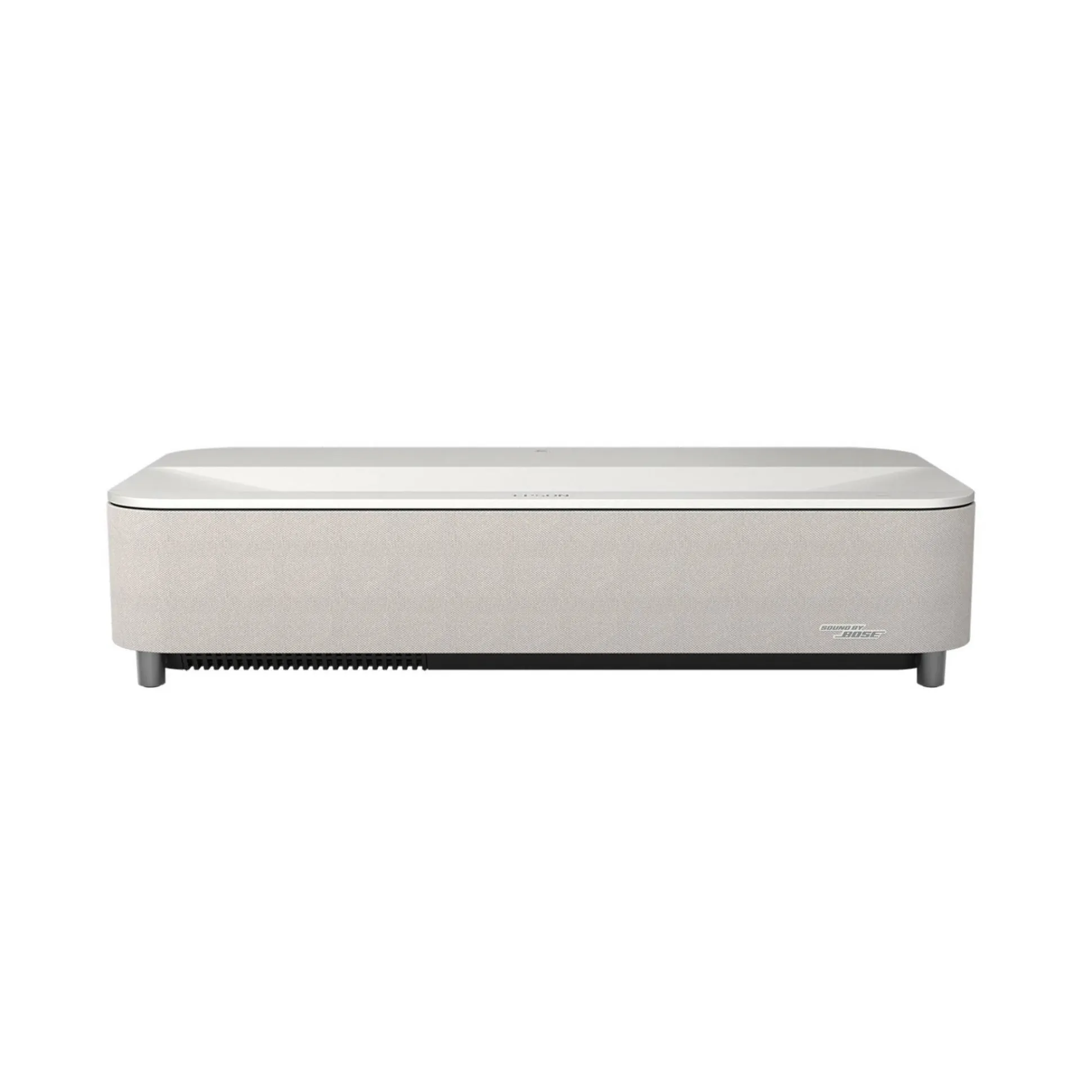 Epson Lifestudio Grand Plus EH-LS970W, Projecteur laser intelligent à ultracourte focale, Home cinéma 4K, 4 000 lumens, Sound by Bose, Google TV, écran de 150 pouces, garantie de 5 ans
