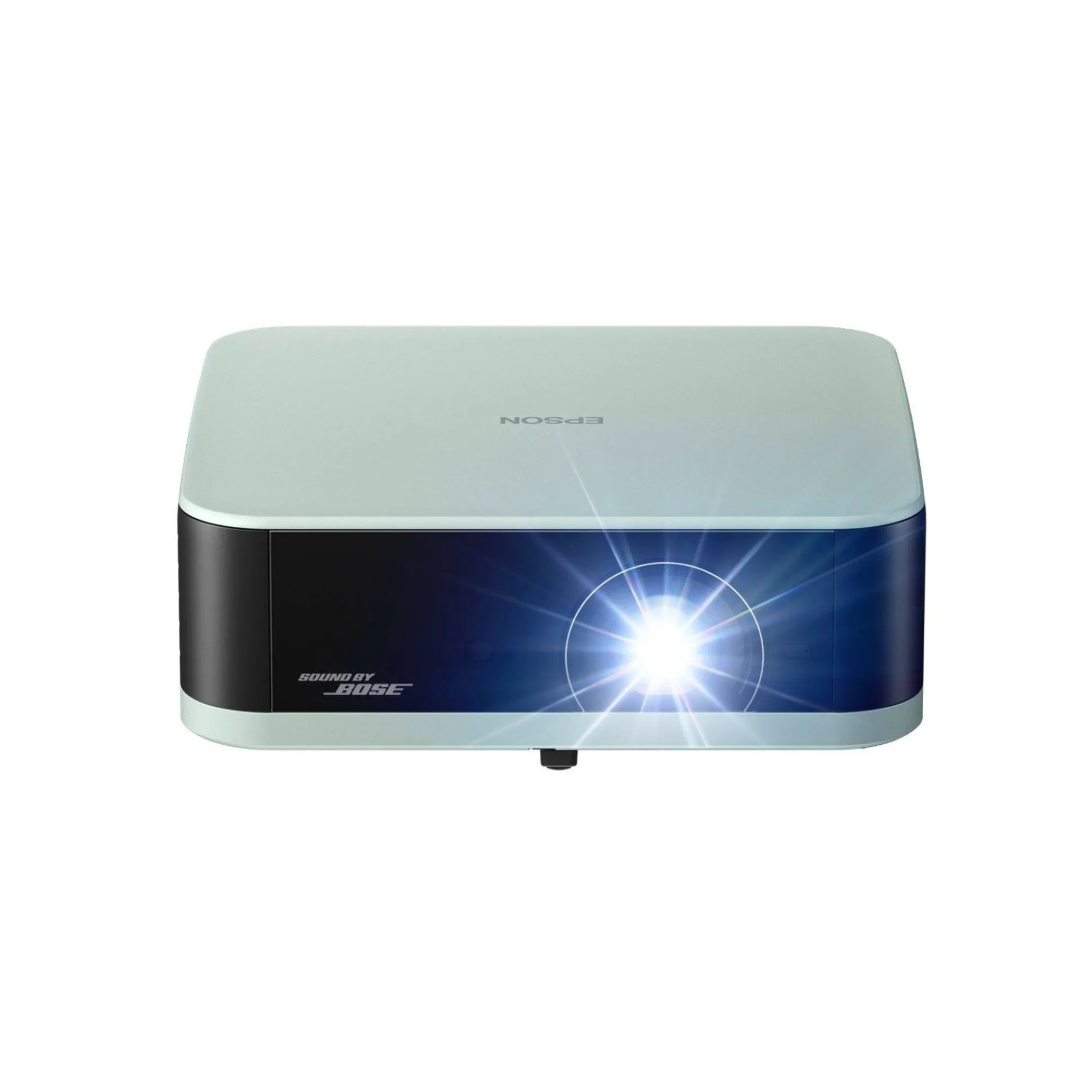 Epson Lifestudio Pop EF-61G, Projecteur Smart TV HD intégrale 1080p, portable, 700 lumens, Sound by Bose, Google TV, écran de 150 pouces
