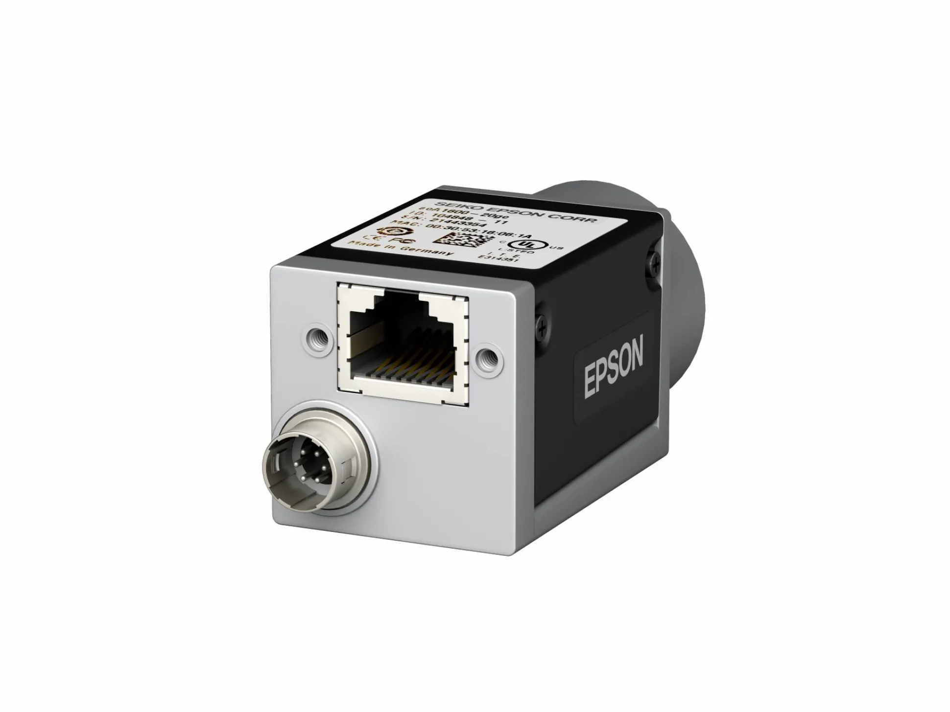 Epson 1.3M GigE mono camera