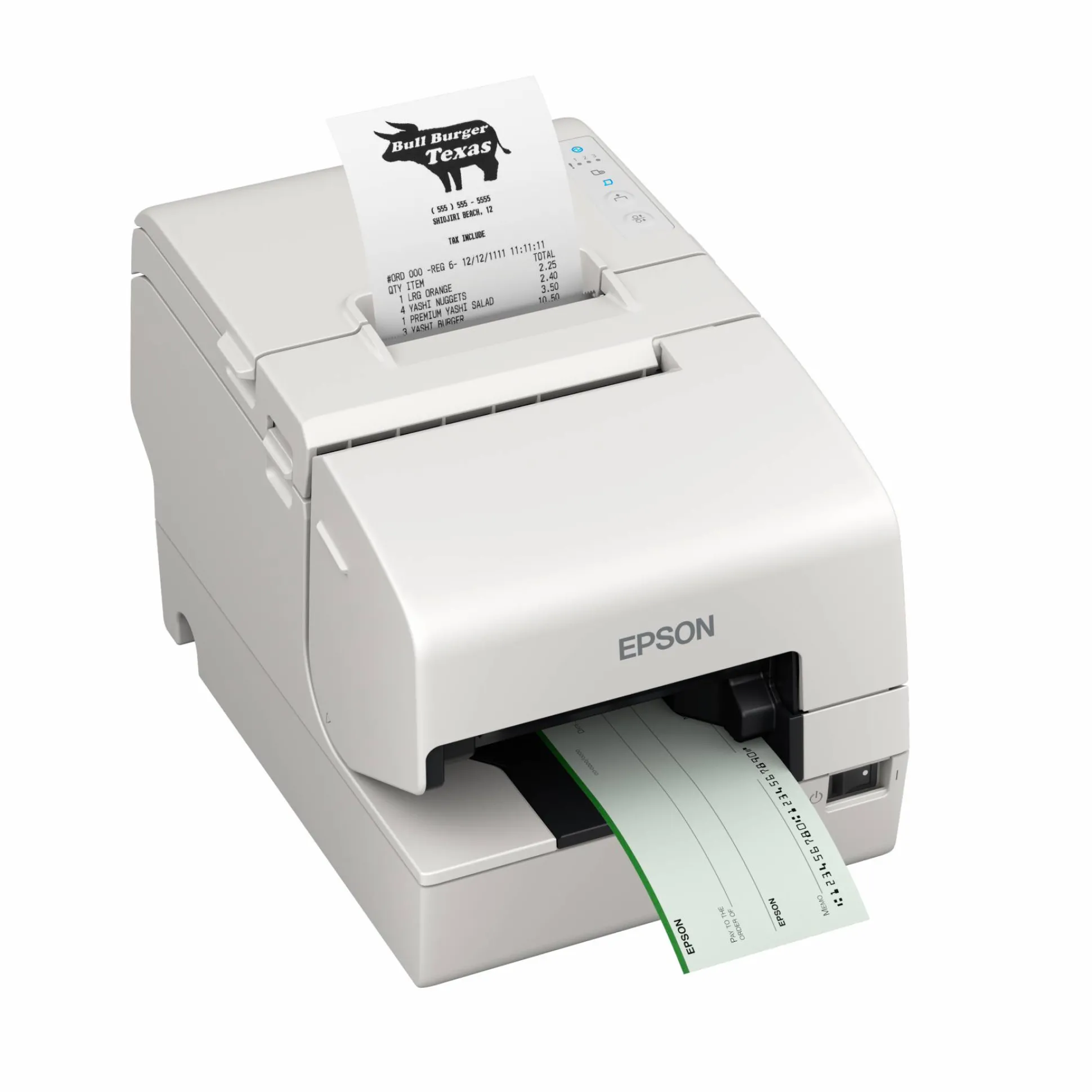Epson TM-H6000VI-111,Srl,MICR,Wht, PSU, EU