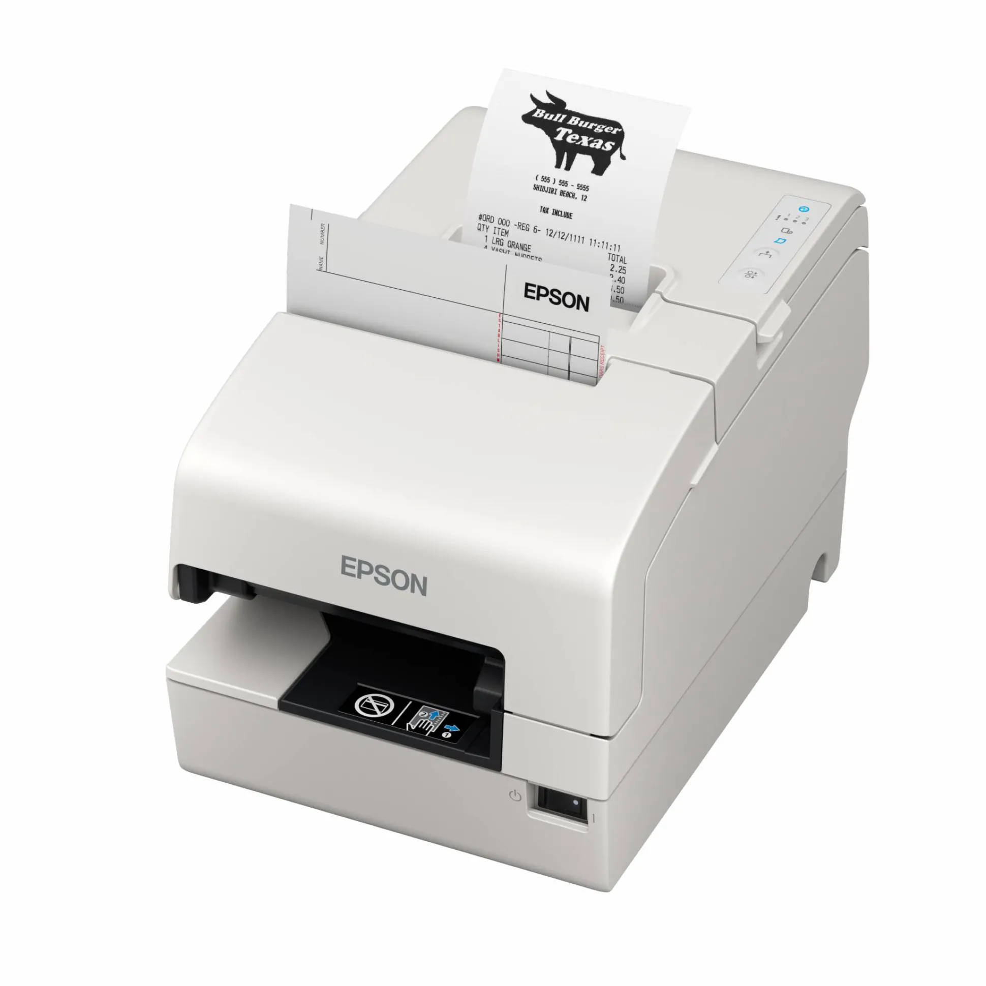 Epson TM-H6000VI-111,Srl,MICR,Wht, PSU, EU