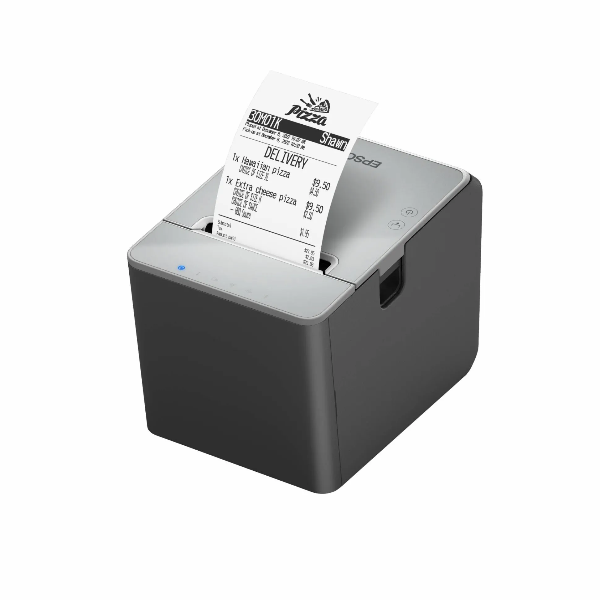 Epson TM-L100 (111): USB + Ethernet + Lightning, Black, PS, EU, Liner-Free