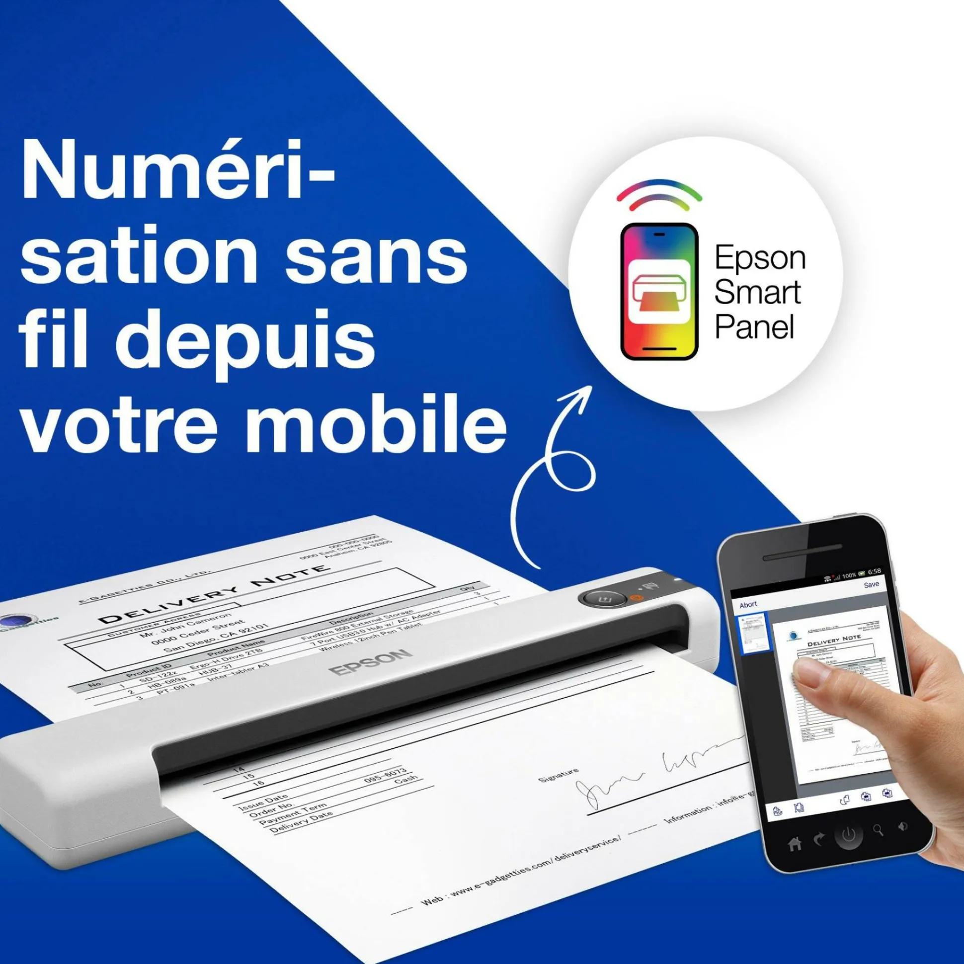 Epson WorkForce DS-80W
