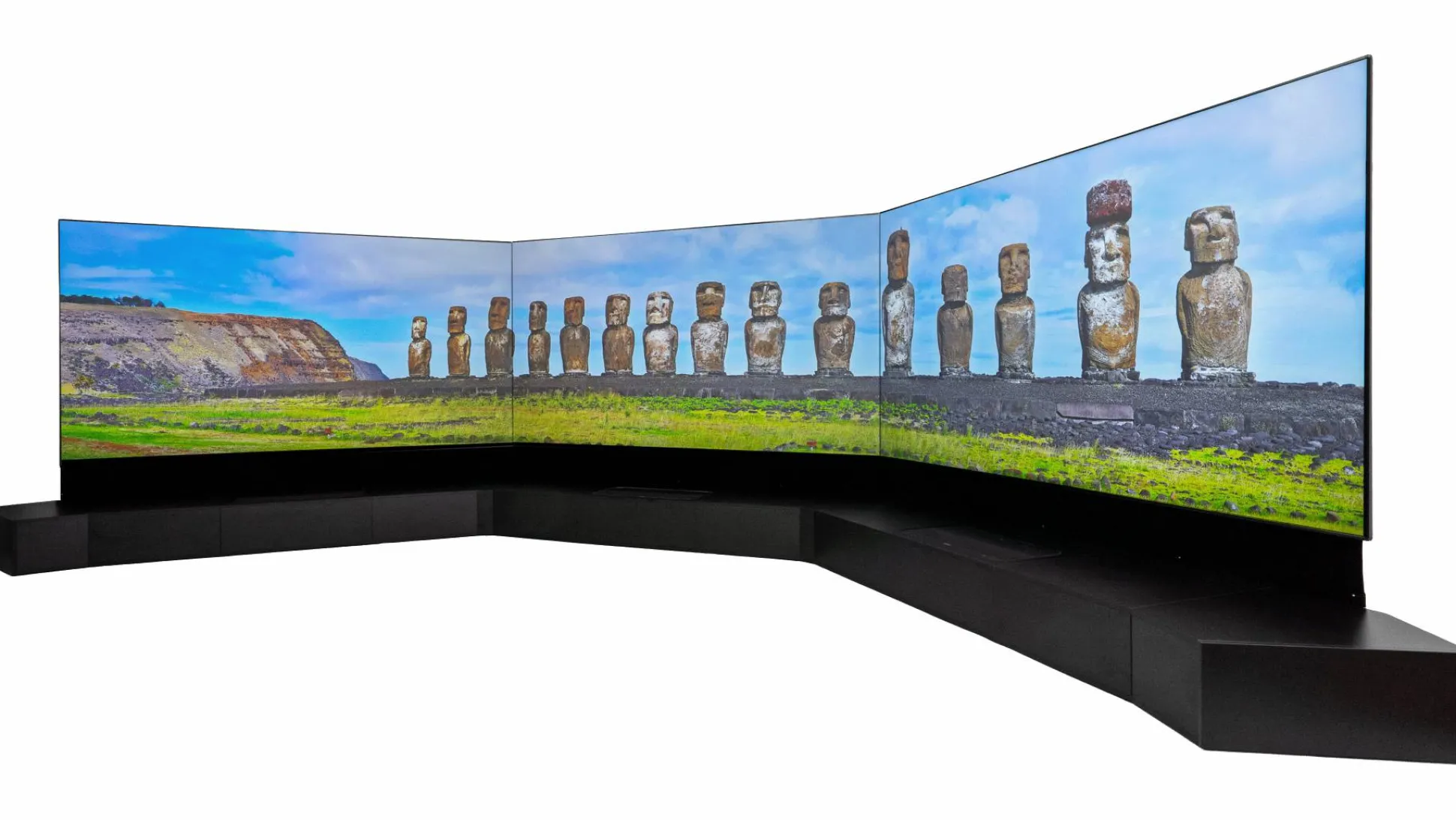 Immersive Pro Wall : une solution de présentation grand format, immersive, tout-en-un et flexible
