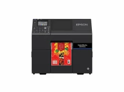 Imprimante d’étiquettes à encre à base de colorants ColorWorks CW-D6000Ae, étiquettes de 50 à 112 mm de large