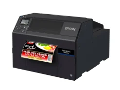 Imprimante d’étiquettes à encre à base de colorants ColorWorks D6000, étiquettes de 50 à 112 mm de large