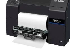 Imprimante d’étiquettes à encre à base de colorants ColorWorks D6000, étiquettes de 50 à 112 mm de large