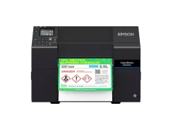 Imprimante d’étiquettes à encre à base de colorants ColorWorks D6000, étiquettes de 50 à 112 mm de large
