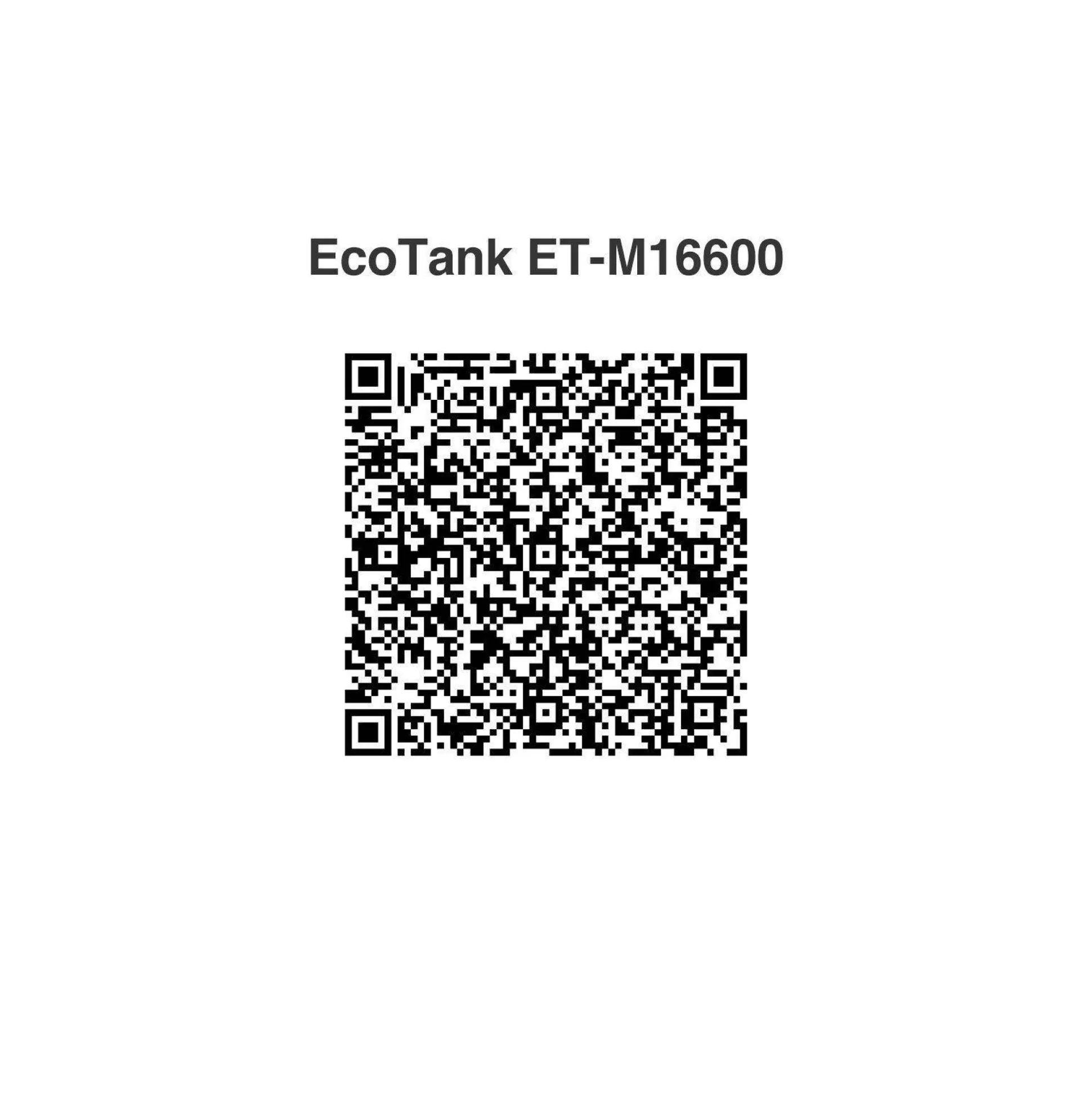 Imprimante multifonction A3 EcoTank monochrome ET-M16600 avec Wi-Fi, réservoir d’encre, scanner et copie
