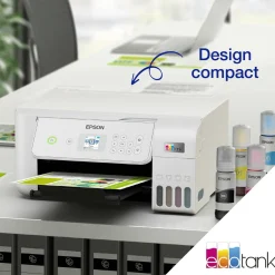 Imprimante multifonction A4 Wi-Fi EcoTank ET-2876 équipée de réservoirs d’encre, avec jusqu’à 3 ans d’encre inclus