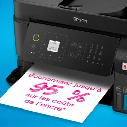 Imprimante multifonction A4 Wi-Fi EcoTank L5590 équipée de réservoirs d’encre, avec jusqu’à 3 ans d’encre inclus