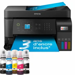 Imprimante multifonction A4 Wi-Fi EcoTank ET-4810 équipée de réservoirs d’encre, avec jusqu’à 3 ans d’encre inclus