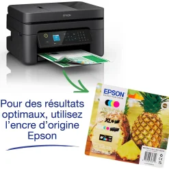 Imprimante multifonction Jet d’Encre A4 WorkForce WF-2935DWF et 6 mois d’encre offerts* avec l’abonnement ReadyPrint