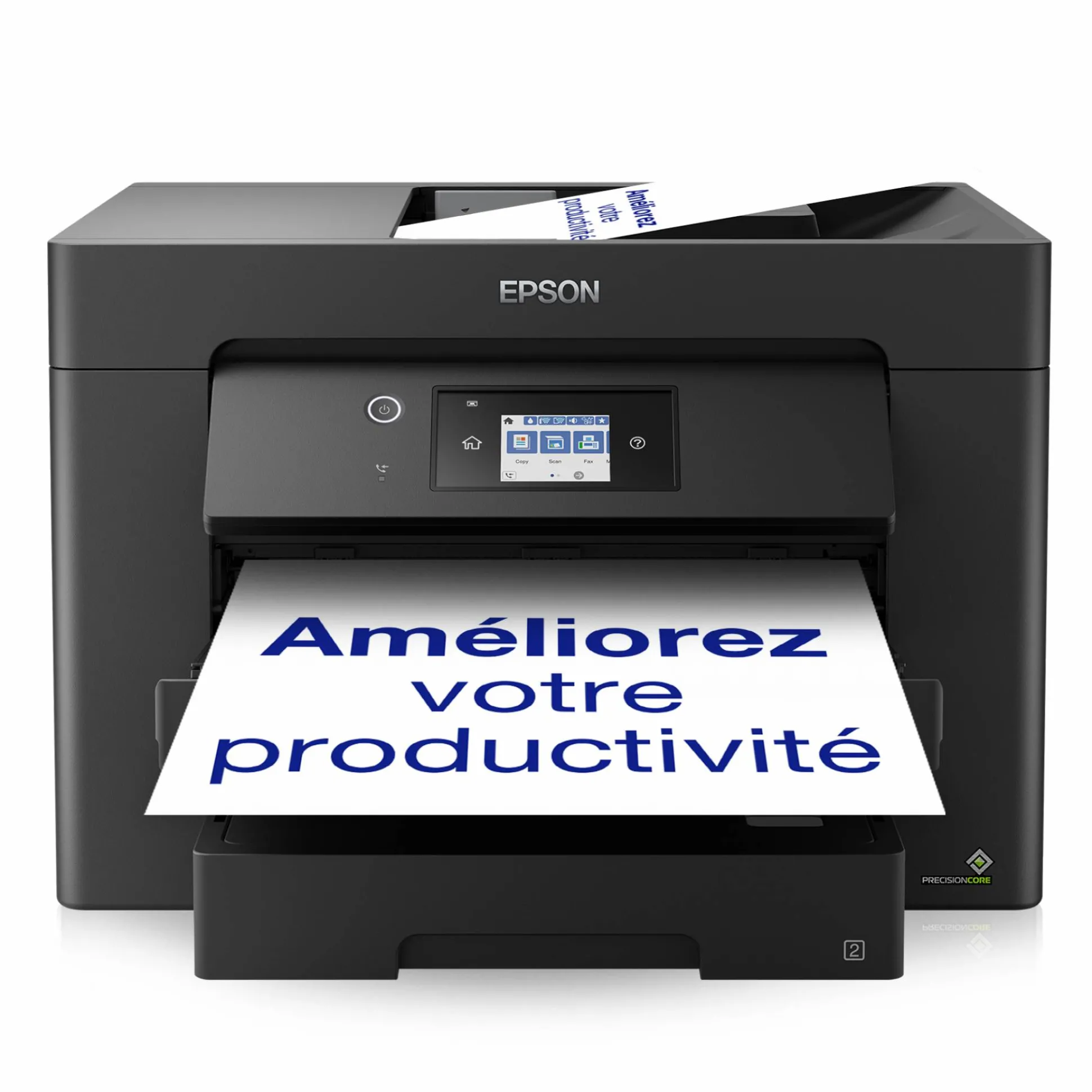 Imprimante multifonction Jet d’Encre A3 WorkForce WF-7830DTWF et 3 mois d’approvisionnement en encre offerts avec l’abonnement ReadyPrint*