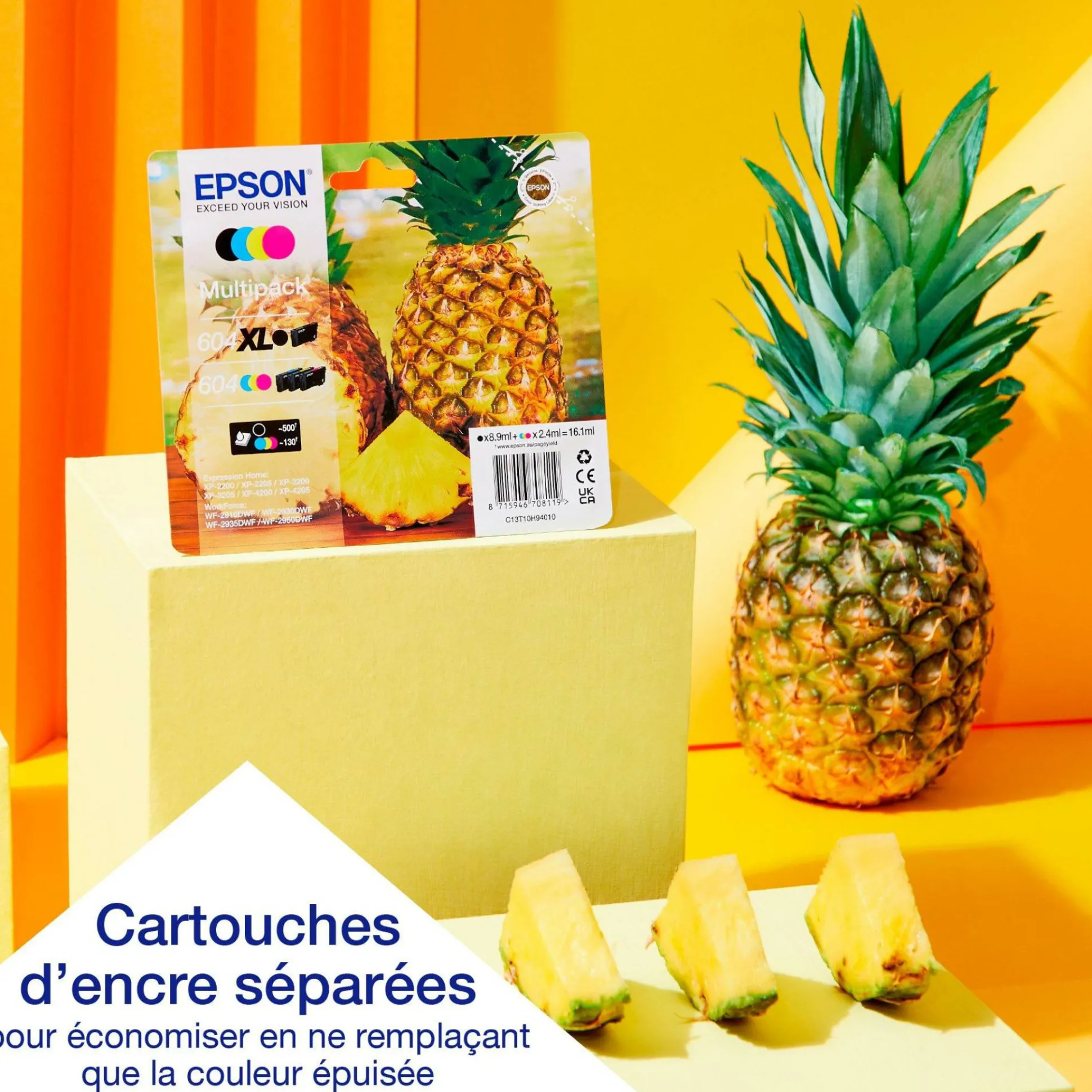 Imprimante multifonction Jet d’Encre A4 WorkForce WF-2910DWF et 6 mois d’encre offerts* avec l’abonnement ReadyPrint Flex