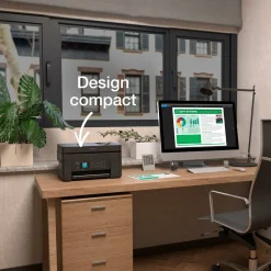 Imprimante multifonction Jet d’Encre A4 WorkForce WF-2930DWF et 6 mois d’encre offerts* avec l’abonnement ReadyPrint