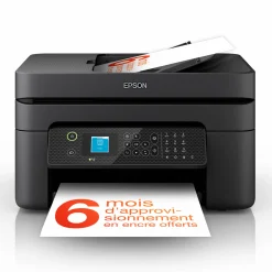 Imprimante multifonction Jet d’Encre A4 WorkForce WF-2930DWF et 6 mois d’encre offerts* avec l’abonnement ReadyPrint