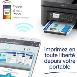 Imprimante multifonction Jet d’Encre A4 WorkForce WF-2950DWF et 6 mois d’encre offerts* avec l’abonnement ReadyPrint