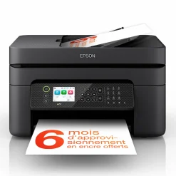 Imprimante multifonction Jet d’Encre A4 WorkForce WF-2950DWF et 6 mois d’encre offerts* avec l’abonnement ReadyPrint