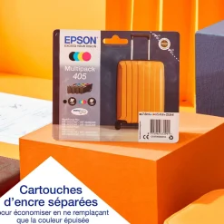 Imprimante multifonction Jet d’Encre A4 WorkForce Pro WF-4820DWF et 6 mois d’encre offerts* avec l’abonnement ReadyPrint