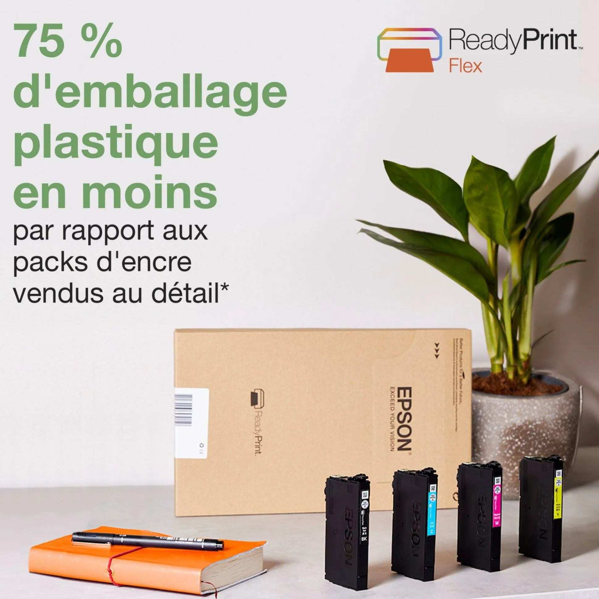 Imprimante multifonction Jet d’Encre A4 Expression XP-2205 et 6 mois d’encre offerts* avec l’abonnement ReadyPrint Flex