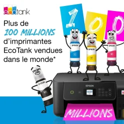 Imprimante photo A4 EcoTank ET-8500 avec réservoir d’encre et Wi-Fi