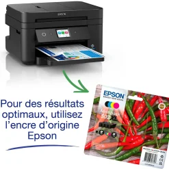 Imprimantte multifonction Jet d’Encre A4 WorkForce WF-2960DWF et 6 mois d’encre offerts* avec l’abonnement ReadyPrint