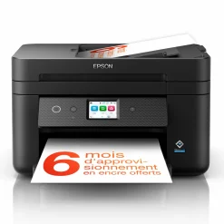 Imprimantte multifonction Jet d’Encre A4 WorkForce WF-2960DWF et 6 mois d’encre offerts* avec l’abonnement ReadyPrint