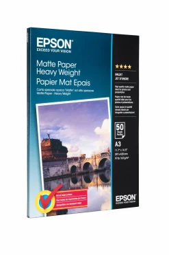 Matte Paper Heavy Weight, DIN A3+, 167g/m2, 50 Sheets