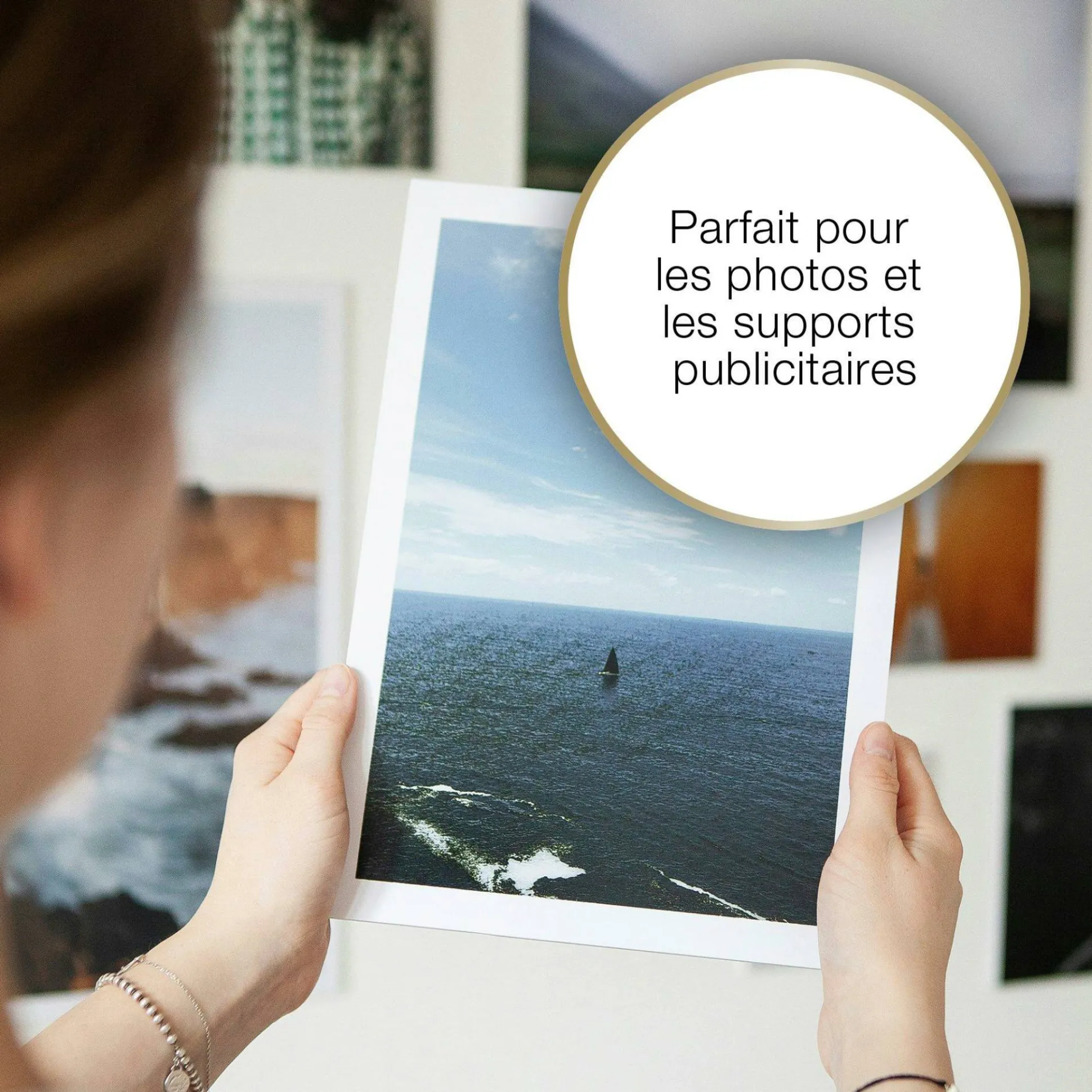 Papier photo A4 Premium semi-brillant Epson, 251 g/m2, 20 feuilles