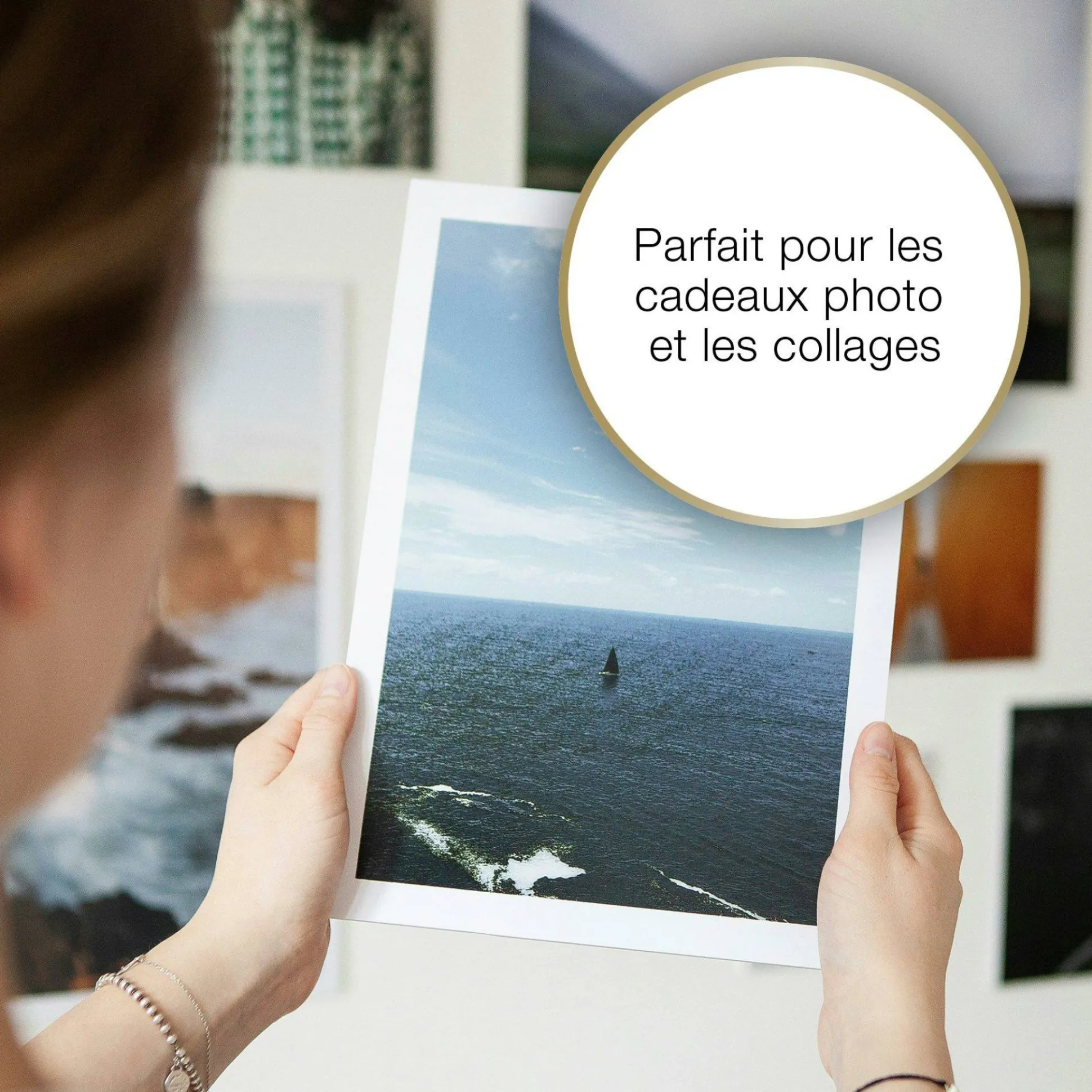 Papier photo brillant Epson Premium (130 x 180 mm), 255 g/m2, 30 feuilles