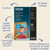 Papier photo brillant Epson (130 x 180 mm), 200 g/m2, 50 feuilles