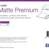 PP Matte Label Premium, Die-cut Roll, 76mm x 51mm, 535 Labels