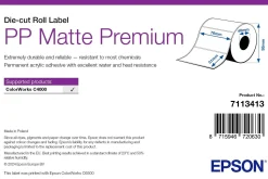 PP Matte Label Premium, Die-cut Roll, 76mm x 51mm, 535 Labels