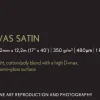 Premium Canvas Satin Roll, 17" x 12.2m, 350g/m2