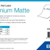 Premium Matte Label - Continuous Roll: 102mm x 60m