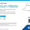 Premium Matte Label - Continuous Roll: 51mm x 35m