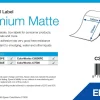 Premium Matte Label - Die-Cut Roll: 105mm x 210mm, 282 labels