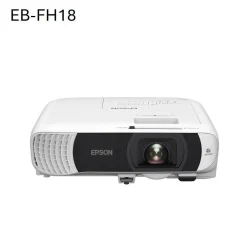 Projecteur à lampe Full HD EB-FH18, Apple AirPlay 2, Wi-Fi, 2 ports HDMI, 4 100 lumens, grande taille d’image jusqu’à 304 pouces (7,72 m)