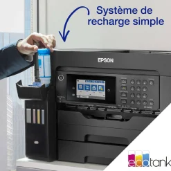 Solution d’impression A3+ EcoTank ET-16655 avec Wi-Fi, réservoirs d’encre et fax