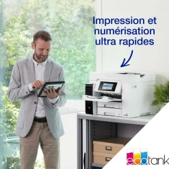 Solution d’impression A4 EcoTank Pro ET-5885 avec Wi-Fi, réservoirs d’encre et prise en charge PCL