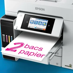 Solution d’impression A4 EcoTank Pro ET-5885 avec Wi-Fi, réservoirs d’encre et prise en charge PCL