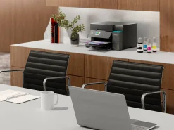 Solution d’impression A4 Wi-Fi EcoTank ET-3950 équipée de réservoirs d’encre, avec jusqu’à 3 ans d’encre inclus