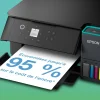 Solution d’impression A4 Wi-Fi EcoTank ET-2951 équipée de réservoirs d’encre, avec jusqu’à 3 ans d’encre inclus