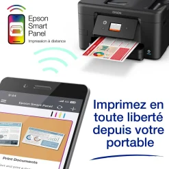 Solution d’impression Jet d’Encre A4 sans fil WorkForce Pro WF-3920 et 6 mois d’approvisionnement en encre offerts avec l’abonnement à ReadyPrint*