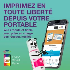 Solution d’impression multifonction A4 Wi-Fi et AirPrint EcoTank ET-2922 équipée de réservoirs d’encre, écran LCD et jusqu’à 3 ans d’encre inclus